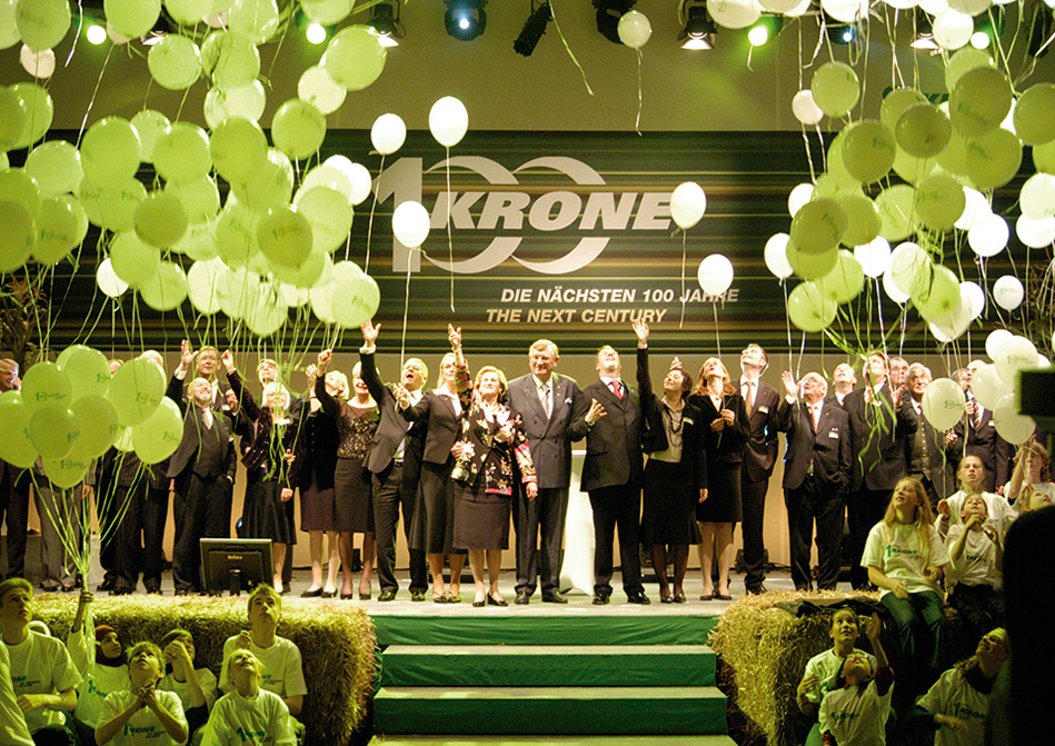 c.i.a.green, KRONE LANDMASCHINEN, 100 Jahre Event, Ballons, Finale