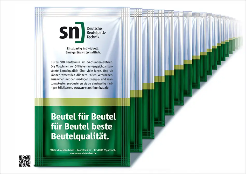 c.i.a.green, sn DEUTSCHE BEUTELPACK-TECHNIK, Verpackungsmaschinen, Anzeige Konstanz